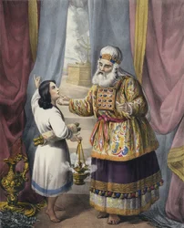 Eli cuestionando a Samuel sobre la visión